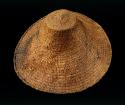 Cedar bark hat cover