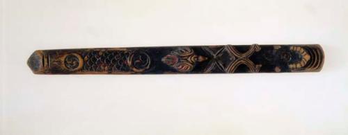 Prayer stick, lacquered