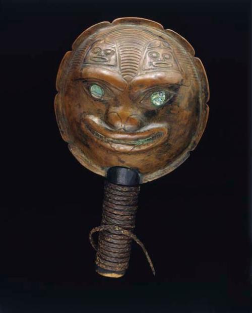 Copper rattle