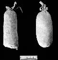 Two model grain sacks
