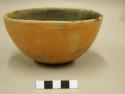 Ceramic bowl, rounded base