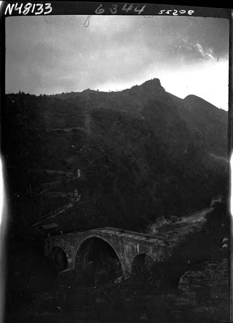 Landscape with bridge