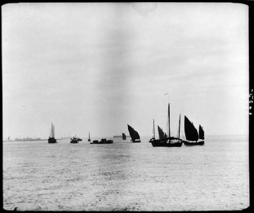 Boats on water