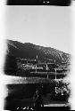 People in front of terraced hillside