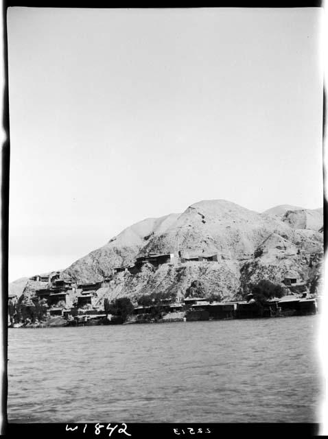 Body of water and shoreline