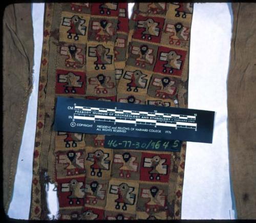 Tunic, slit tapestry