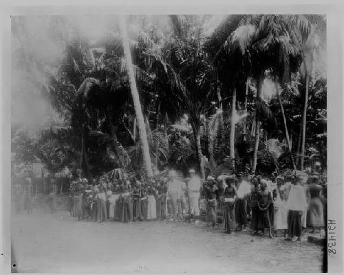 Agassiz with inhabitants