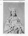 Plenty Loos, A Mountain Crow Chief. "One of six Crow chiefs whom I met in Washington with Major Keller (Charlie's Agent) May 1880."