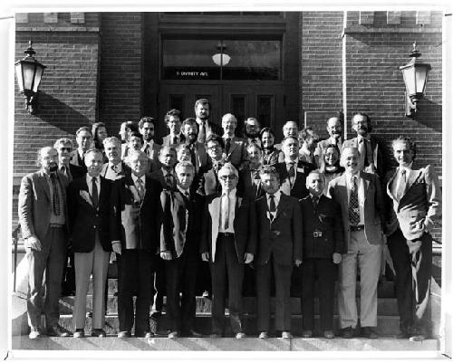 1981, U.S.-USSR Symposium. Soviet Visitors.