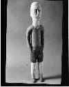 European boy/ Wooden sculpture