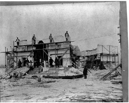 Reproduction of the Labna portal at Chicago World's Columbian Exposition of 1893