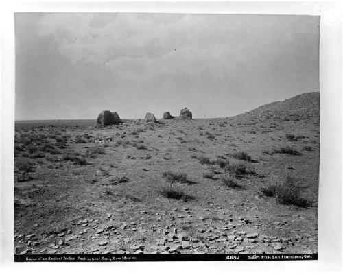 Ruins of an Ancient Indian Pueblo