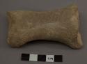Horse bone, note incisions by flint (?)