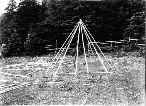 Wigwam frame