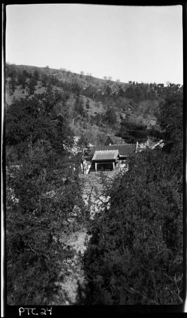 Building on hillside