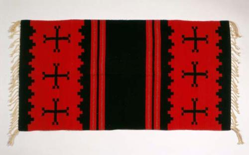 Rug, with Bi'il dress design