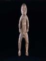Carved wooden ancestor figure (kawe) (87.5 cm)
