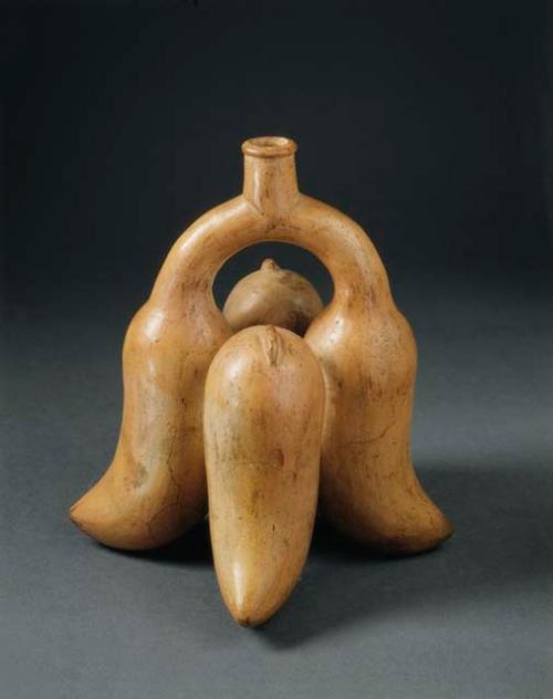 Fruit-effigy vessel