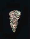 Jadeite headband ornament showing 3-D human figure