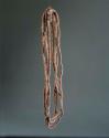 Double strand string of ostrich shell beads