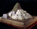 Model of Pyramid E-VII-Sub, Uaxactun, Guatemala