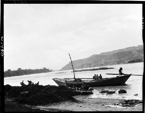 Boat on water