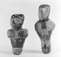 Two pottery figurines (human effigies)