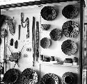 Papago display case. Peabody Museum Case 107 & 106 Rm. 15