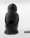 Stone effigy pipe, human, hands behind back. (86-46-10/A3889)