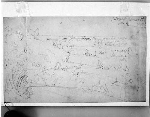 Fort Snelling number 61; Seth Eastman