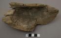 Large fragments of wooden bowl (3d century a.d. ?)