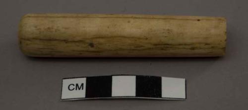 Section of cylindrical ivory handle - modern?