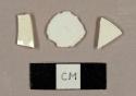 Whiteware sherds