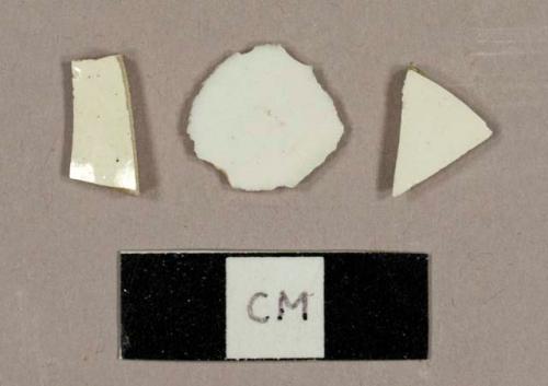 Whiteware sherds