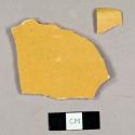 Yellowware sherds