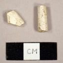 White kaolin pipe stem and bowl sherds