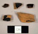 Jackfield-type ware sherds