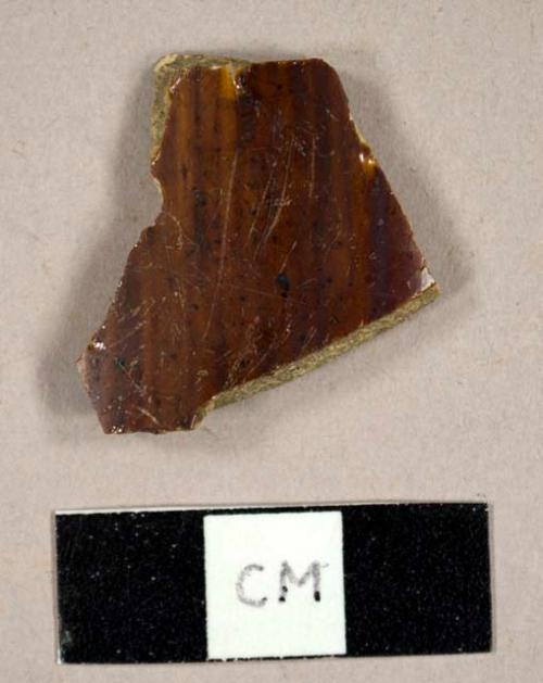 Rockingham ware sherd