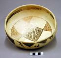 Sikyatki polychrome pottery bowl