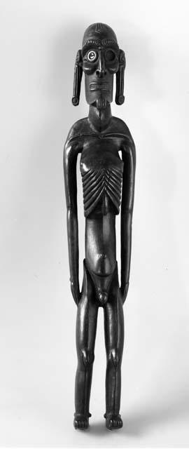 Wooden male figure (front)