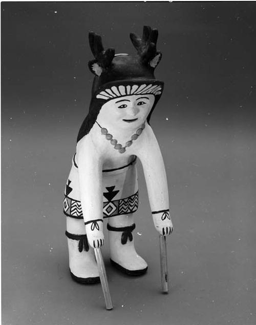 Polychrome deer dancer, Wright (995-29-10/73672)