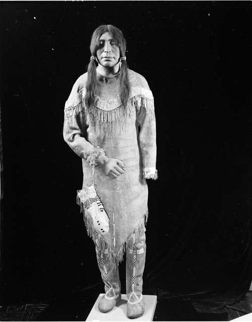 Model of woman by S. J. Guernsey/Coat of skin