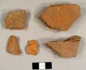 Brick fragments, including possible tiles