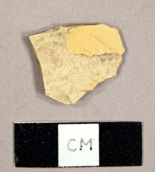 Yellow ware sherd