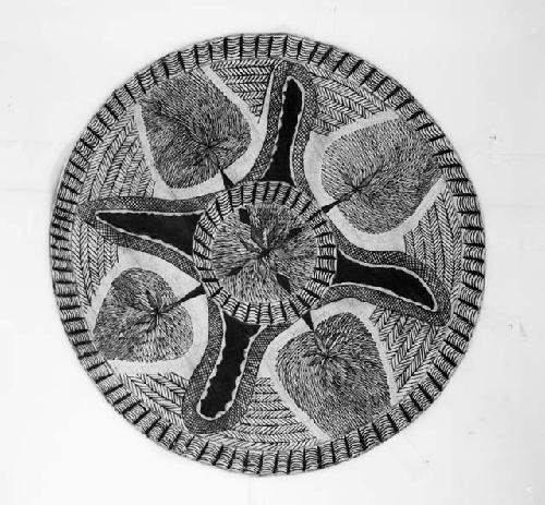 Tapa circular mat