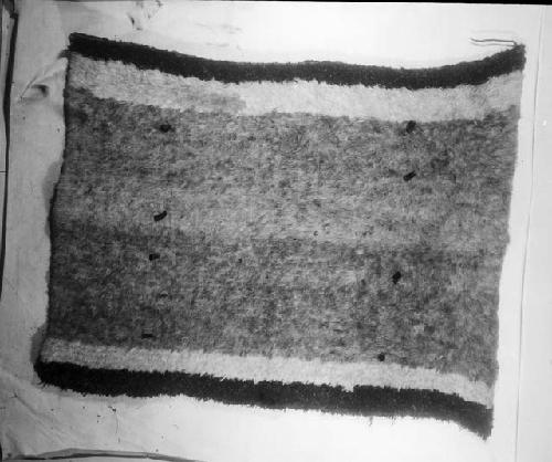 Feather blanket, Maidu Indian
