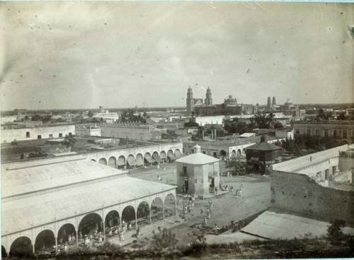 Merida, general view from the castle