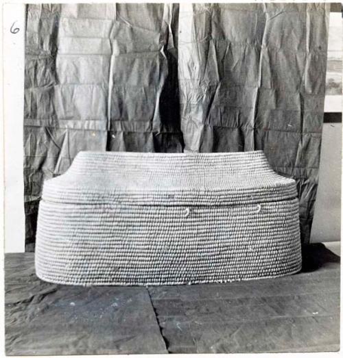 Photograph of basket; World's Columbian Exposition of 1893