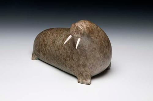 Stone carving - walrus