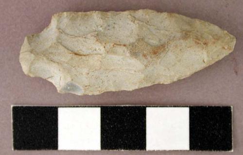 Slate projectile point, stemmed